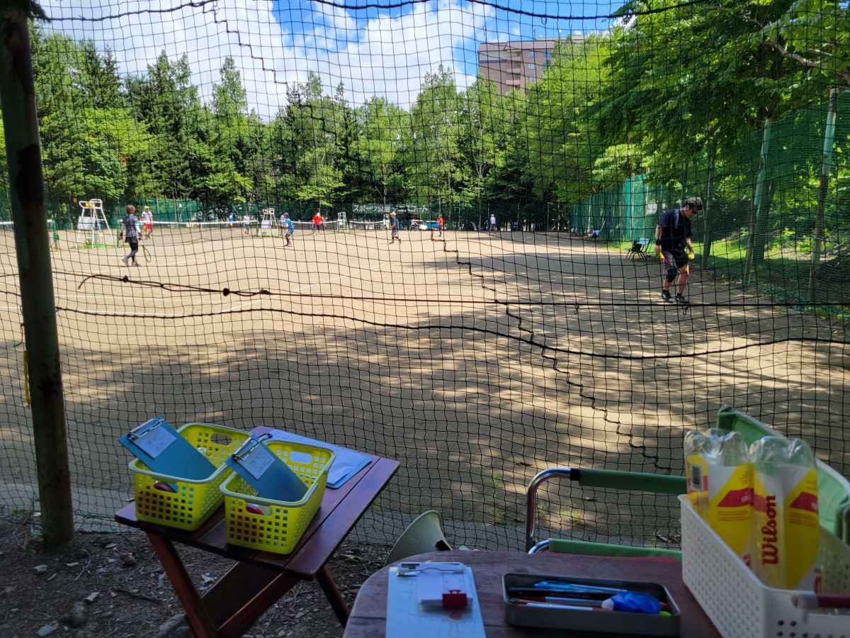 定山渓テニスコート